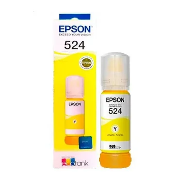 Tinta T524420 T524 Amarelo | L15150 L15160 L6490 | 70ml