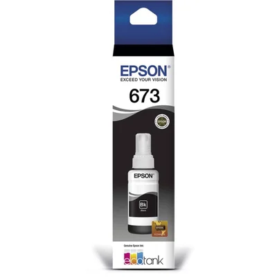 Tinta T673 T673120 Preto | L800 L810 L1800 L805 L850 | 70ml
