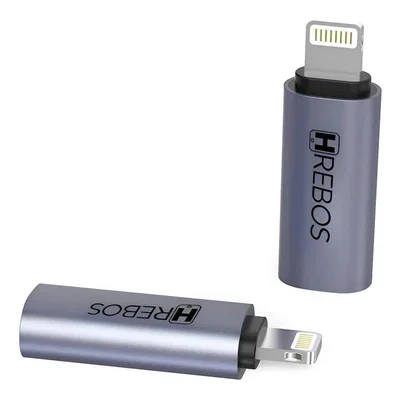 Adaptador Otg Lightning Premium Stereo P3 Compativel Para Iphone Ipad Modelo Ad-504i