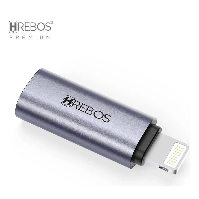 Imagem 3 de 5 do produto Adaptador Otg Lightning Premium Stereo P3 Compativel Para Iphone Ipad Modelo Ad-504i