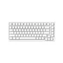 Teclado Magnético Gamer Akko Tac75 He 8k RGB Switch Akko Glare Linear Branco