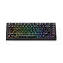 Teclado Magnético Gamer Akko Tac75 He 8k RGB Switch Akko Glare Linear Preto