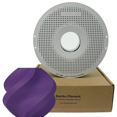 Filamento Bambulab Pla-cf Roxo Iris 1kg
