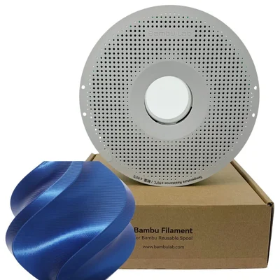 Filamento Bambulab Pla Silk Azul 1kg