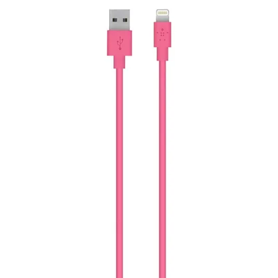 Cabo Belkin Mixit Usb-a 2.0 Para Lightning 1.2m Rosa