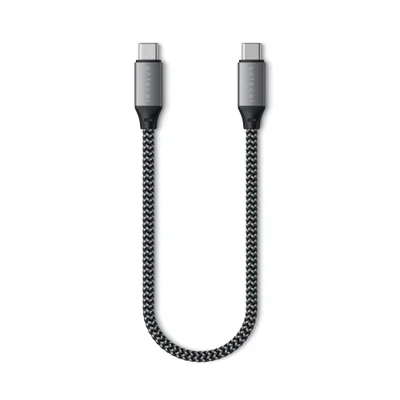 Cabo Usb-c Para Usb-c Para Carregamento 25cm
