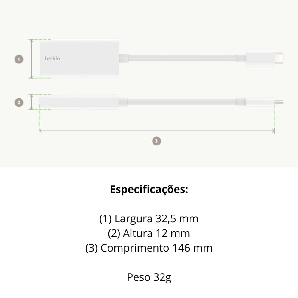 Imagem 3 de 5 do produto Cabo Adaptador Usb-c Para HDMI