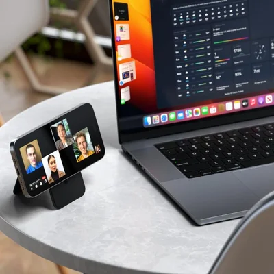 Carteira E Porta Cartões Suporte Magsafe Preto Para Iphone — foto 5