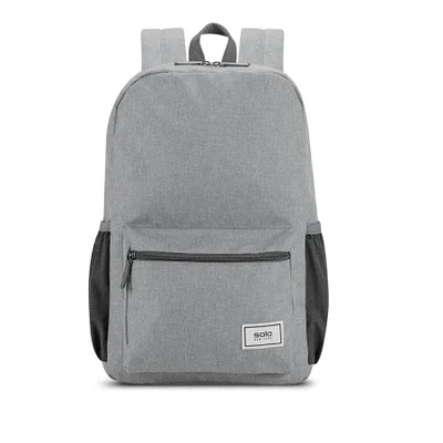 Mochila Solo Ny Cinza Para Notebook Até 15,6 Pol