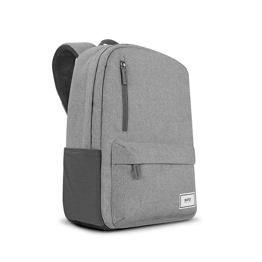 Imagem 4 de 5 do produto Mochila Solo Ny Cinza Com Capa Interna Notebook Até 15,6 Pol