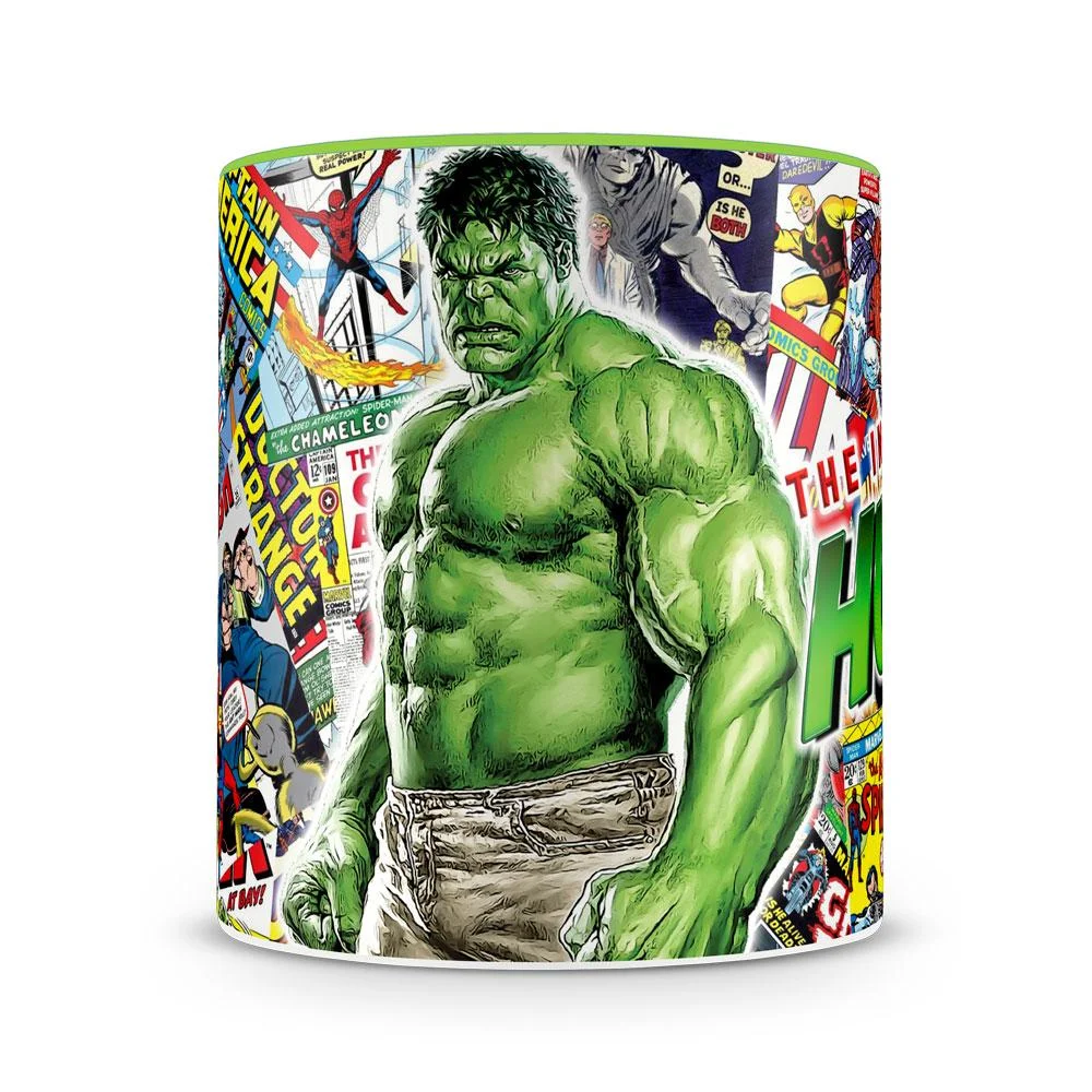 Imagem 4 de 4 do produto Caneca Hulk Quadrinhos