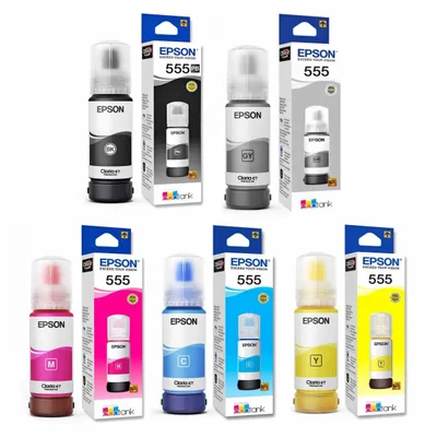 Kit 5x Tinta Refil T555 | L8180 L-8180 8180