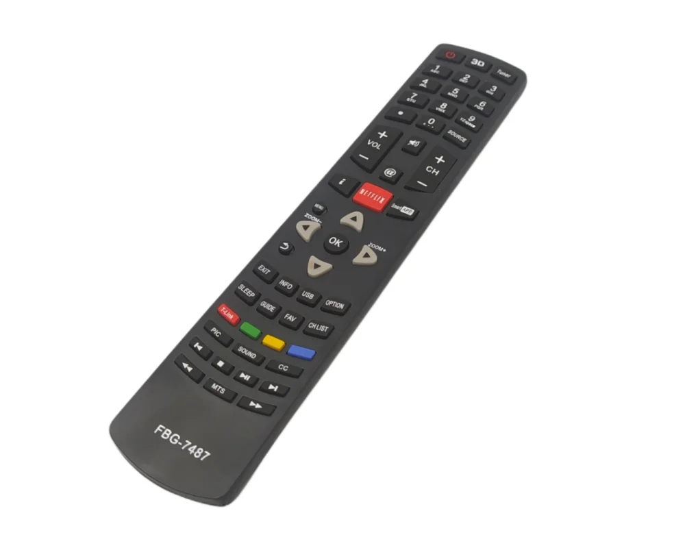 Imagem 4 de 4 do produto Controle Remoto Para Smart Tv Lcd LED Philco Com Netflix Fbg-7487