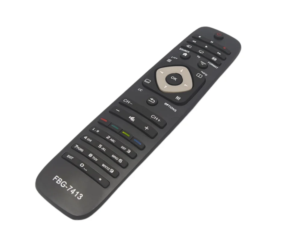 Imagem 4 de 4 do produto Controle Remoto Compatível Com Philips Smart Tv Modelos Lcd LED Hd 3d Fbg-7413