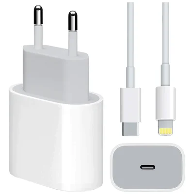 Carregador Turbo 30w Com Cabo Usb-c Para Iphone 11 12 13 14