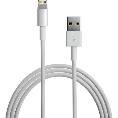 Cabo Carregador Usb 1 Metro Para Iphone E Ipad - Branco