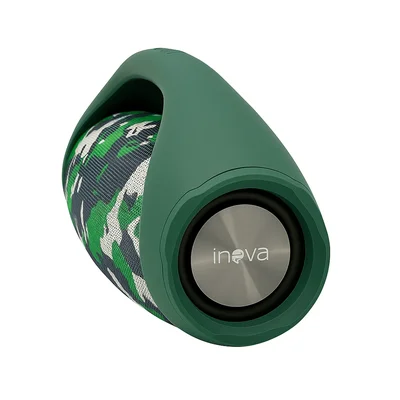 Caixa De Som Bluetooth À Prova D'agua Portátil Com Alça Som Limpo E Potente Camuflada