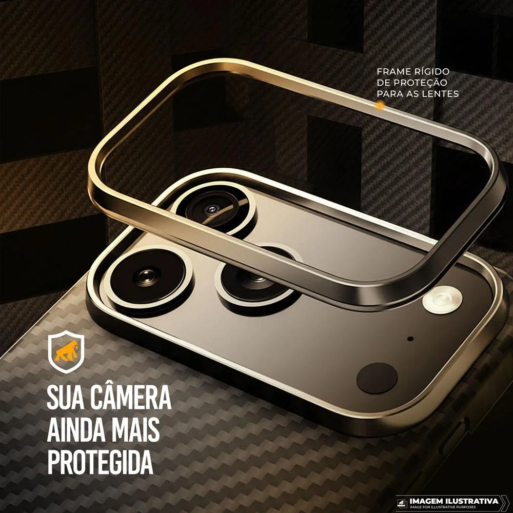 Imagem 2 de 4 do produto Capa Para Iphone 17 Pro - Kevlar - Gshield