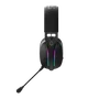 Headset Gamer PCyes Nowy Black Vulcan, Usb Surround, Driver 40mm, RGB, Microfone Destacável Hgnw40bv