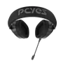 Headset Gamer PCyes Nowy Black Vulcan, Usb Surround, Driver 40mm, RGB, Microfone Destacável Hgnw40bv