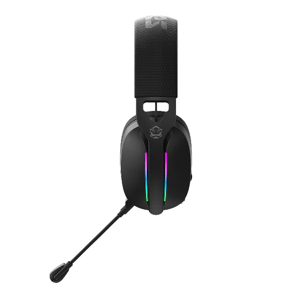 Headset Gamer PCyes Nowy Black Vulcan, Usb Surround, Driver 40mm, RGB, Microfone Destacável Hgnw40bv Headset Gamer PCyes Nowy Black Vulcan, Usb Surround, Driver 40mm, RGB, Microfone Destacável Hgnw40bv