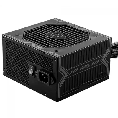 Fonte Msi Mag A750bn PCie5, 750w, 80 Plus Bronze, Pfc Ativo, Preto, Mag A750bn PCie5