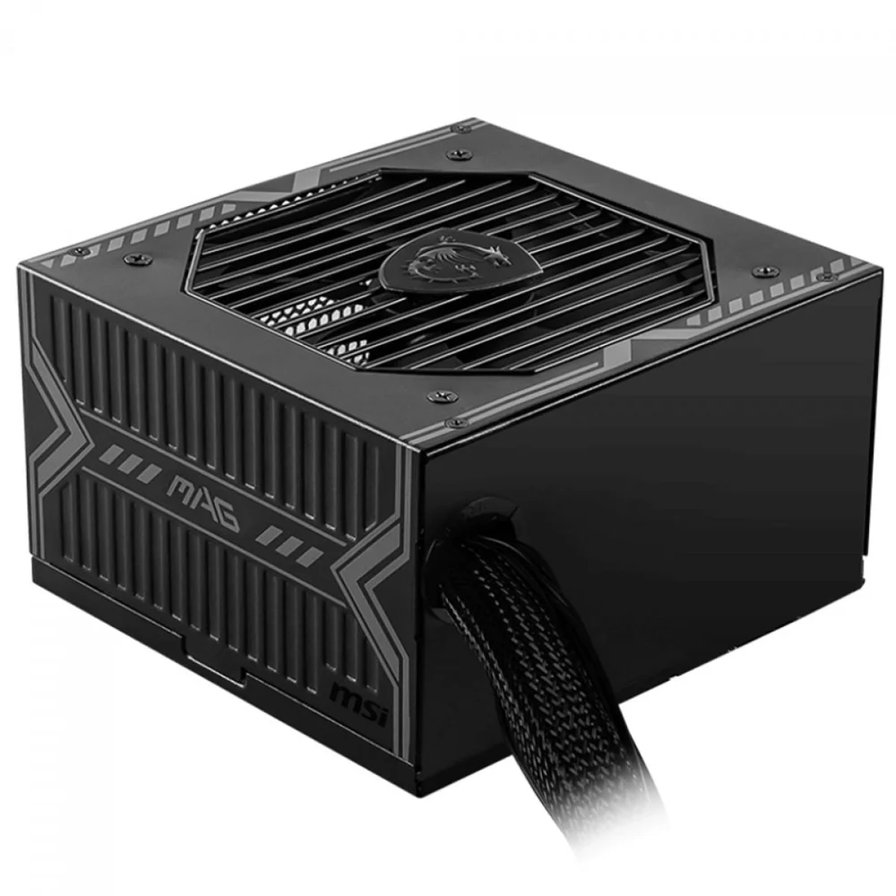 Fonte Msi Mag A750bn PCie5, 750w, 80 Plus Bronze, Pfc Ativo, Preto, Mag A750bn PCie5
