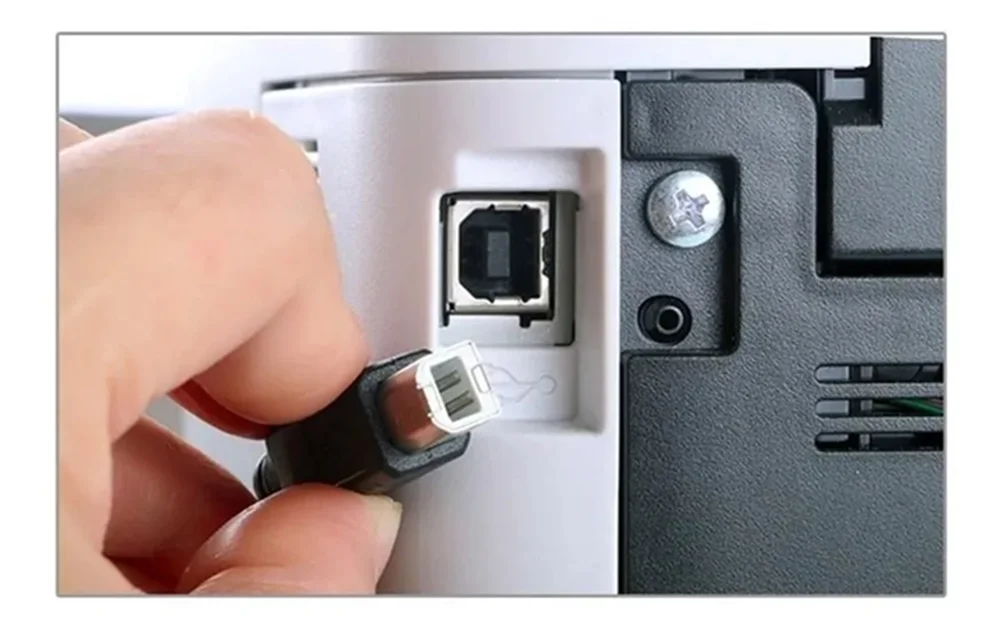 Imagem 2 de 5 do produto Cabo P/ Impressora Usb 2.0 A Macho X  Usb 2.0 B Macho 1,8m