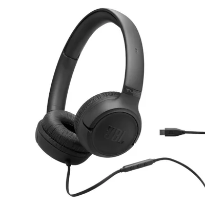 Fone De Ouvido Jbl Tune 530c Com Cabo Usb-c Preto