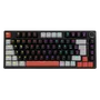 Teclado Mecanico 75% PCyes Arkeum - Black Vulcan - Switch Blue - Akbv75bbr