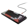 Teclado Mecanico 75% PCyes Arkeum - Black Vulcan - Switch Blue - Akbv75bbr