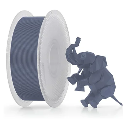 Filamento Pla Básico Bambu Lab Para Impressora 3d Cinza Azulado 1 Kg 1,75mm