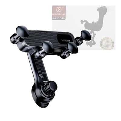 Suporte Veicular Universal Para Celular Encaixe Na Saída De Ar Kapbom Ka-c099