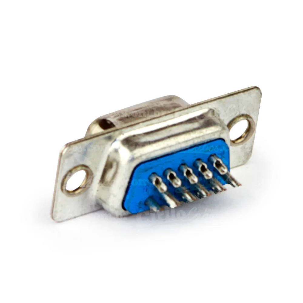 Imagem 2 de 2 do produto Conector Hd 15 Pinos Para Solda Fêmea