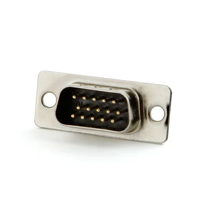 Conector Hd 15 Pinos Para Solda Macho