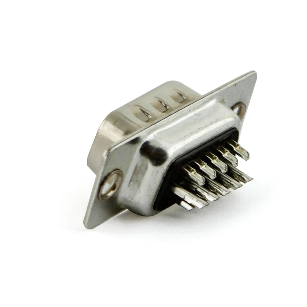 Imagem 2 de 2 do produto Conector Hd 15 Pinos Para Solda Macho