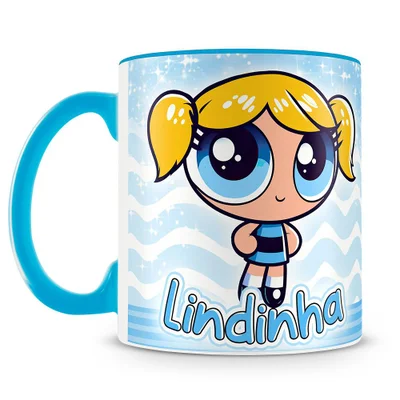 Caneca Meninas Super Poderosas (Lindinha)