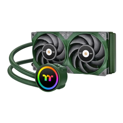 Water Cooler Verde Thermaltake Toughliquid 240 ARGB Sync Racing Green 240mm All-in-one Liquid Cooler 4