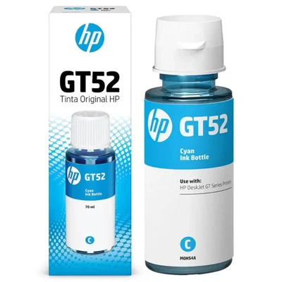 Tinta Gt52 Gt 52c M0h54al Ciano Gt5822 416 517 532 617 70ml