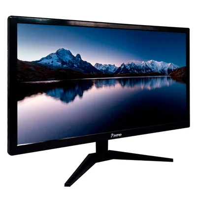 Monitor LED Ax Pro Ax20  20", Resolução Hd+ 1600x900, Vesa, HDMI/vga - Preto