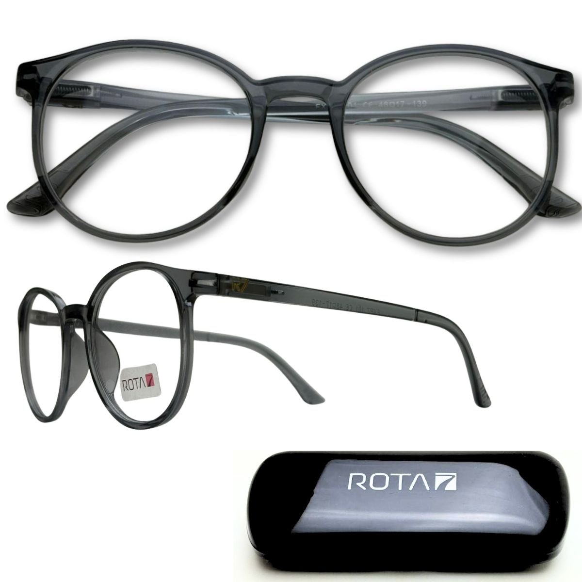 Óculos Gamer Filtro Anti Luz Azul Lente Anti Reflexo Rota 7 Cor:preto