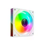 Cooler Fan F9‑l300wh C3tech RGB 120 mm LED RGB Espelho Infinito, Moldura Slim, Molex 4‑pinos - Branco 3