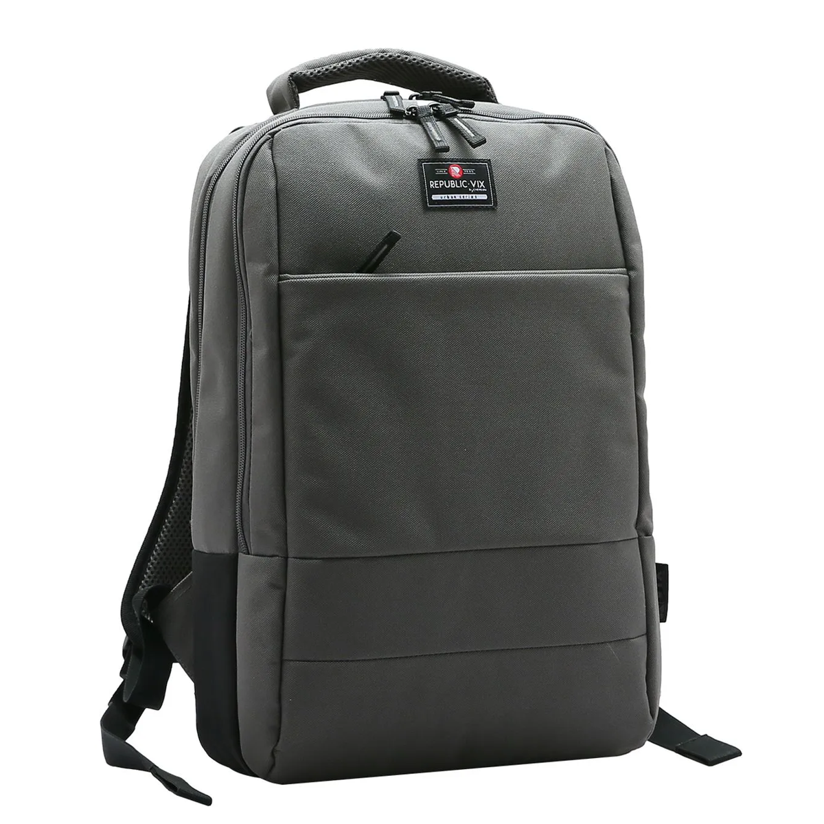 Mochila Escolar Porta Notebook - Republic Vix 8734089 - Cinza