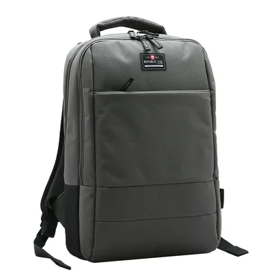 Mochila Escolar Porta Notebook - Republic Vix 8734089 - Cinza
