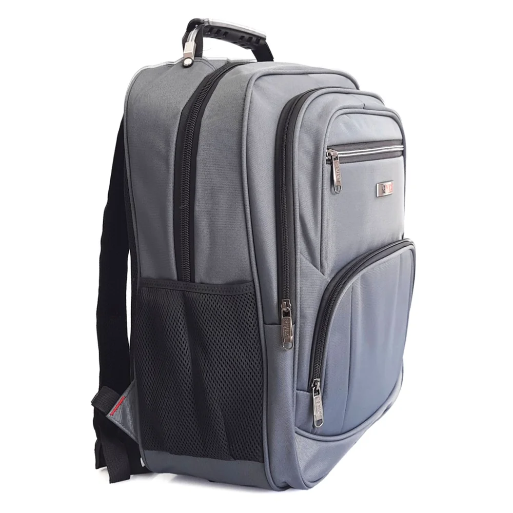 Imagem 5 de 5 do produto Mochila Executiva para Notebook 15,6” Republic Vix em Nylon 1680D 8734031 - Cinza
