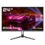 Monitor Gamer Hq Ultra 24” Ips 200hz, 1ms, Full Hd, Freesync, HDMI + Displayport, Frameless... 9