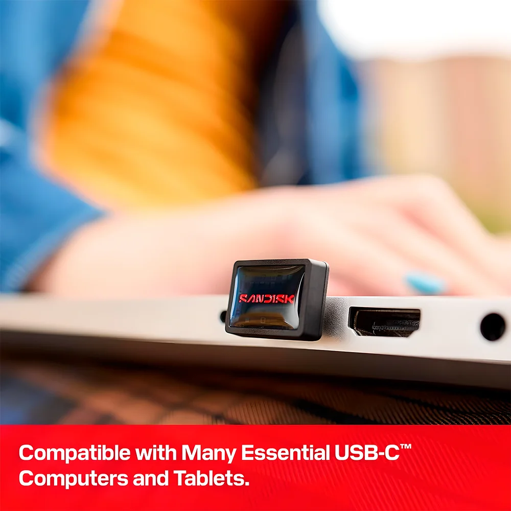 Imagem 4 de 5 do produto Pen Drive 512gb Sandisk Extreme Fit Usb-c Alta Velocidade