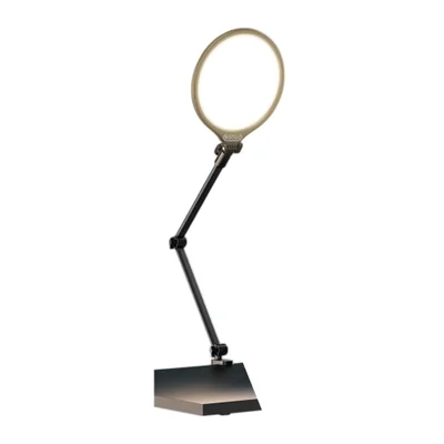 Ubeesize Ring Light 10 Pol Braço Ajustável P/ Streaming Live