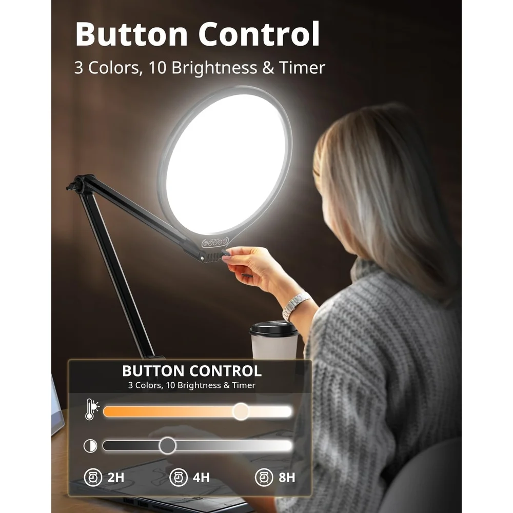 Imagem 5 de 5 do produto Ubeesize Ring Light 10 Pol Braço Ajustável P/ Streaming Live