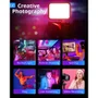 Kit 2 Luzes Ubeesize RGB Tripé Ajustável Pra Vídeo Streaming